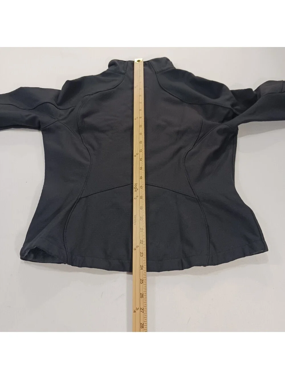 NIKE Fit Therma Softshell Full Zip Jacket Pockets Men's Black Size M (8-10)